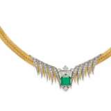 Emerald Diamond Necklace - фото 1