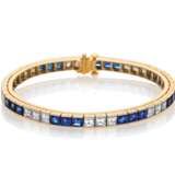 Sapphire Diamond Bracelet - фото 1