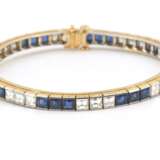 Sapphire Diamond Bracelet - Foto 2