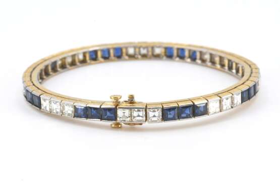 Sapphire Diamond Bracelet - photo 3