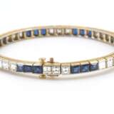 Sapphire Diamond Bracelet - photo 3