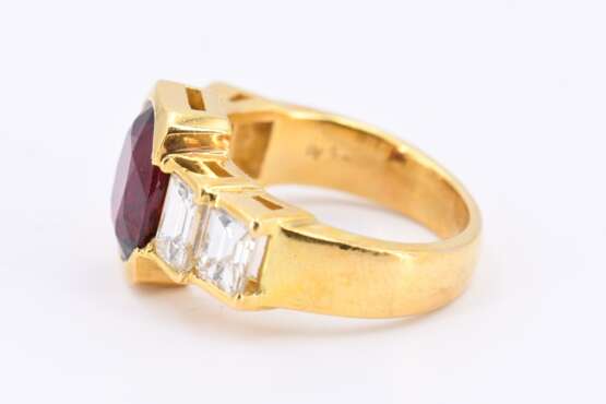 Ruby Diamond Set: Ring and Earrings - photo 10