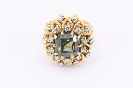 Zircon Diamond Ring - photo 2
