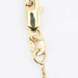 Garnet Diamond Pendant Necklace - Foto 2