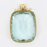 Aquamarine pendant - photo 3