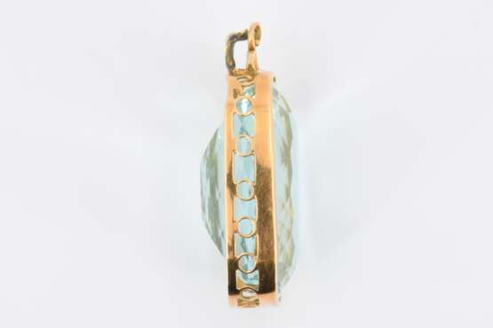 Aquamarine pendant - photo 4