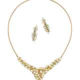 Opal Diamond Set: Necklace and Earrings - photo 1