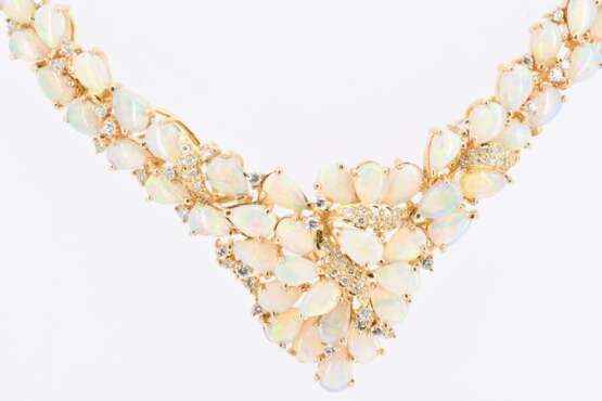 Opal Diamond Set: Necklace and Earrings - Foto 5