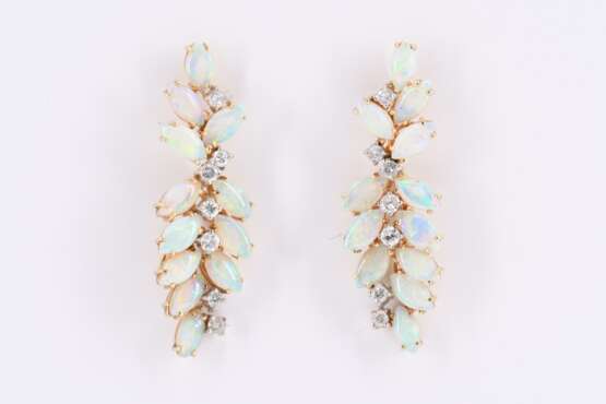 Opal Diamond Set: Necklace and Earrings - Foto 6