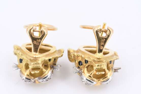 Gemstone Diamond Set: 2 Rings, Pendant and Earclips - photo 6