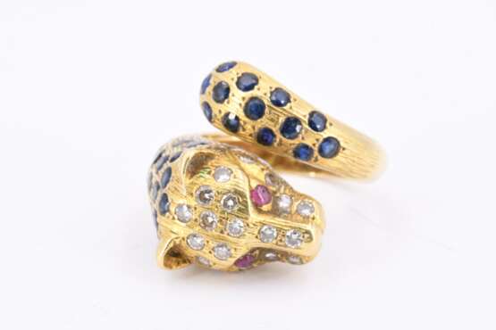 Gemstone Diamond Set: 2 Rings, Pendant and Earclips - фото 13