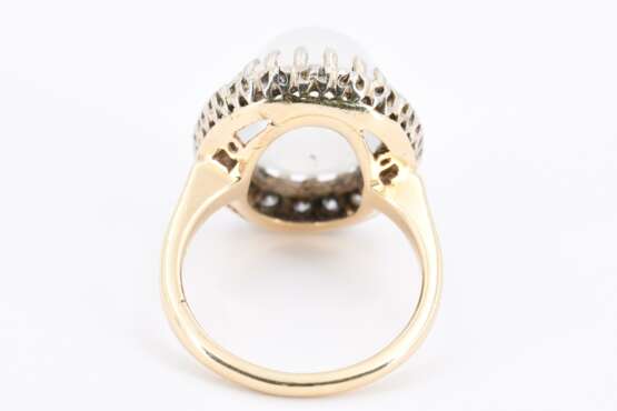 Moonstone Diamond Ring - photo 4