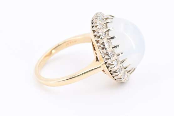 Moonstone Diamond Ring - photo 5
