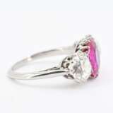 Burma Ruby Diamond Ring - фото 5
