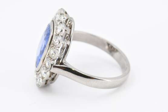 Sapphire Diamond Ring - Foto 5