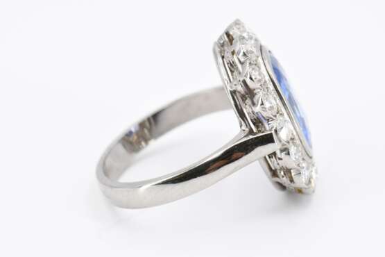 Sapphire Diamond Ring - Foto 2