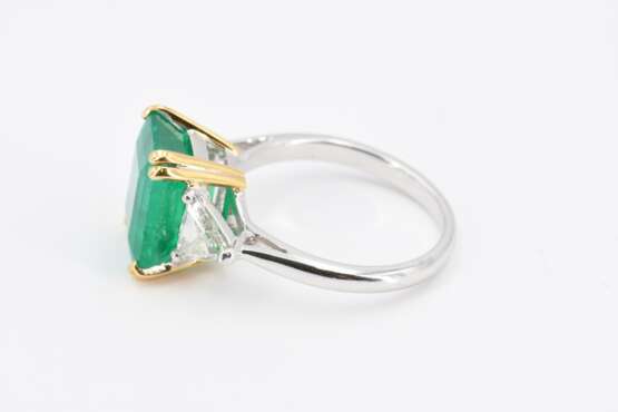 Emerald Diamond Ring - фото 3