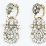 Antique Diamond Earrings - Foto 4