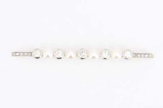 Pearl Diamond Brooch - Foto 2