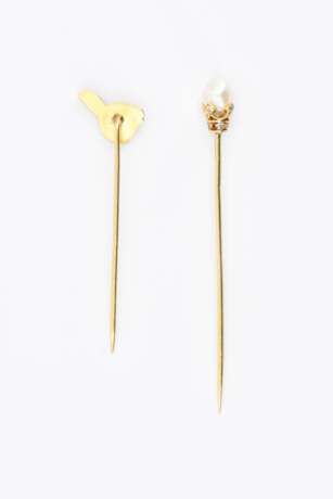 Mixed lot: Two tie pins - Foto 3