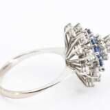 Sapphire Diamond Ring - фото 3