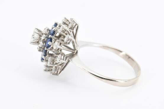 Sapphire Diamond Ring - photo 5