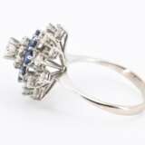 Sapphire Diamond Ring - фото 5