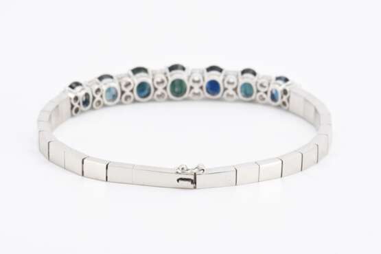 Sapphire Diamond Bracelet - Foto 3