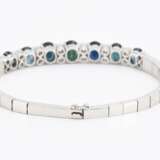 Sapphire Diamond Bracelet - Foto 3