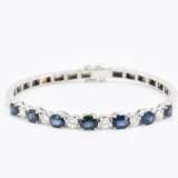Sapphire Diamond Bracelet - Foto 4