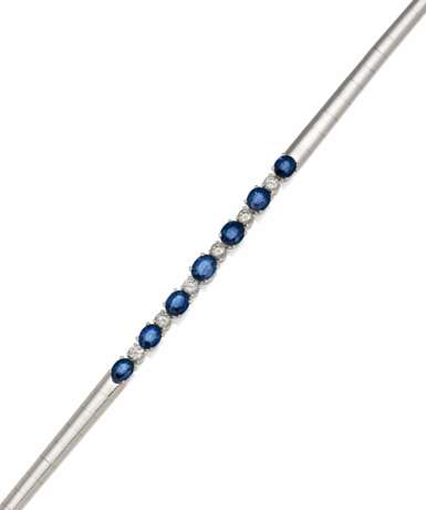 Sapphire Diamond Bracelet - photo 1