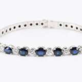 Sapphire Diamond Bracelet - фото 2