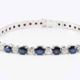 Sapphire Diamond Bracelet - фото 4