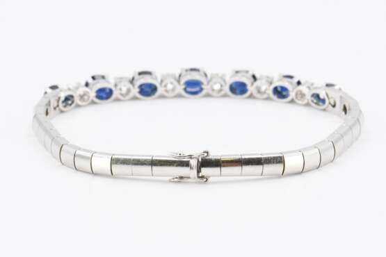 Sapphire Diamond Bracelet - photo 5