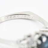 Sapphire Diamond Ring - Foto 7