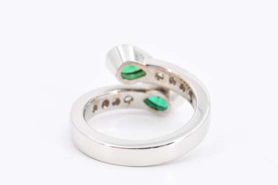 Emerald Diamond Ring - photo 4