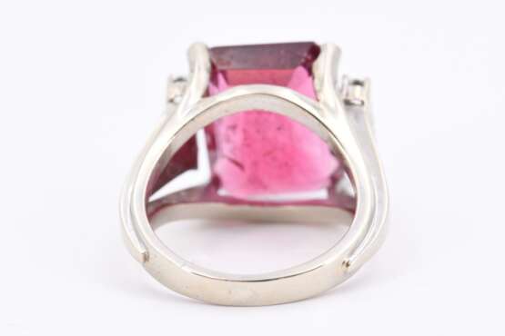 Rubellite Diamond Ring - Foto 4