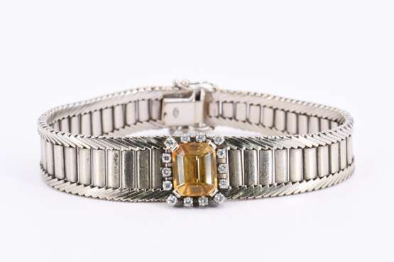 Citrine Diamond Bracelet - photo 2