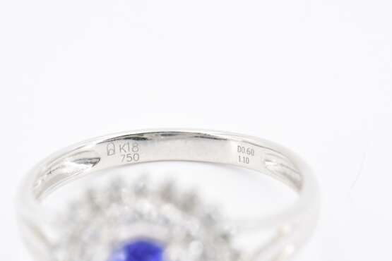 Tanzanite Diamond Ring - photo 6