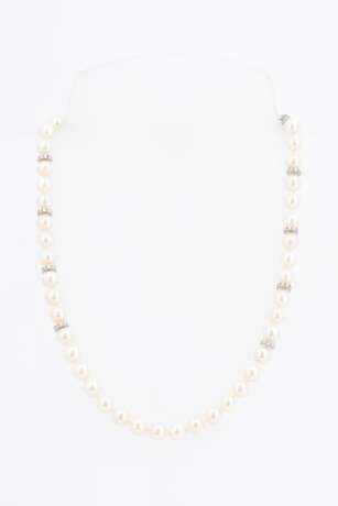 Pearl Diamond Necklace - photo 3