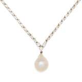 Pearl-Diamond Necklace - photo 1