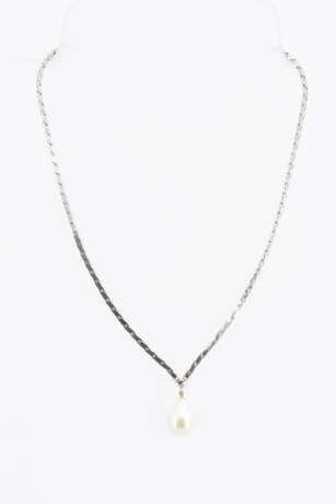 Pearl-Diamond Necklace - photo 3