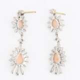 Coral Diamond Earrings - фото 4