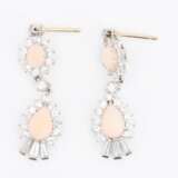 Coral Diamond Earrings - фото 5