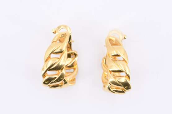 Gold Earrings - фото 2