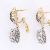 Diamond Sapphire Earrings - фото 4