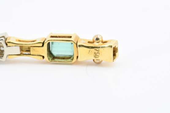 Tourmaline Diamond Bracelet - photo 3