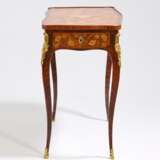 A lady's bureau with floral marquetry Louis XV - Foto 5