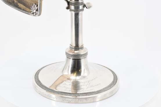 Two-flame candlestick with light shade - photo 7