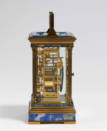 Table clock with lapis lazuli - Foto 2